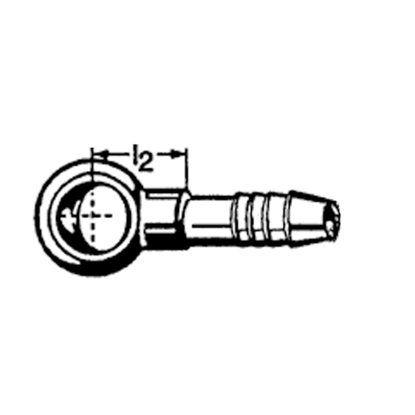 Terminal Banjo para Combustível - 7.5/12