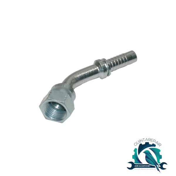 Terminal DKJ Curva 45° (JIC) 2 1/2-12 DN 50  para tubo hidraulico