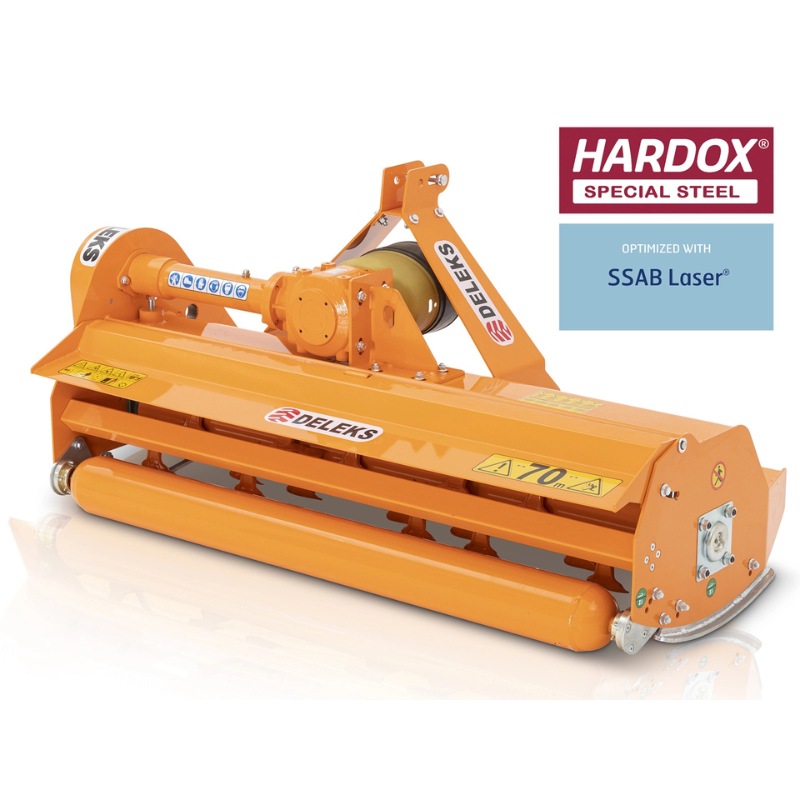 Hammerbrecher für Traktor - Mittelschwere Serie - 1,40 m Arbeitsbreite - LEOPARD-140