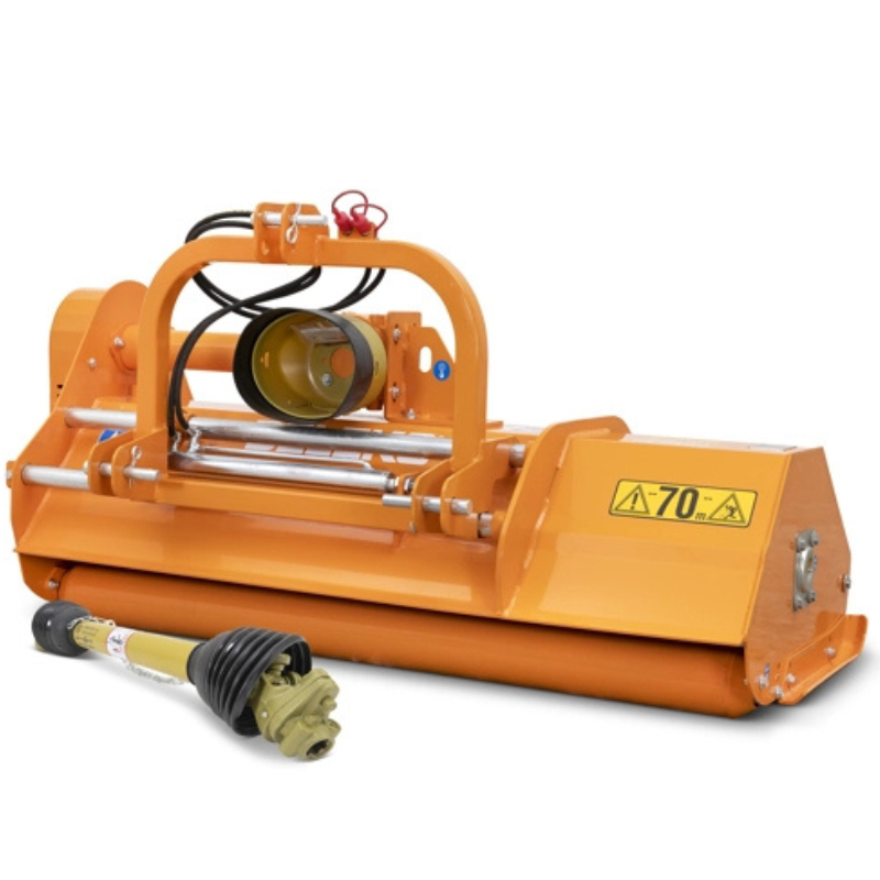 Triturador de martelos com deslocamento hidraulico - Reversível - Para tratores de 40-60cv - Série média - 1.6m de trabalho útil - LINCIONE-160-SPH-REV