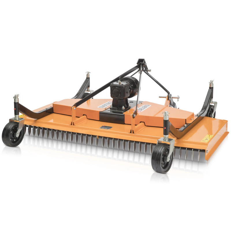 Triturador de relva profissional de lâminas horizontais - 1.5m de corte - DM-150
