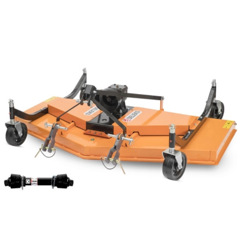 Triturador de relva profissional de lâminas horizontais - 1,2m de corte - DM-120