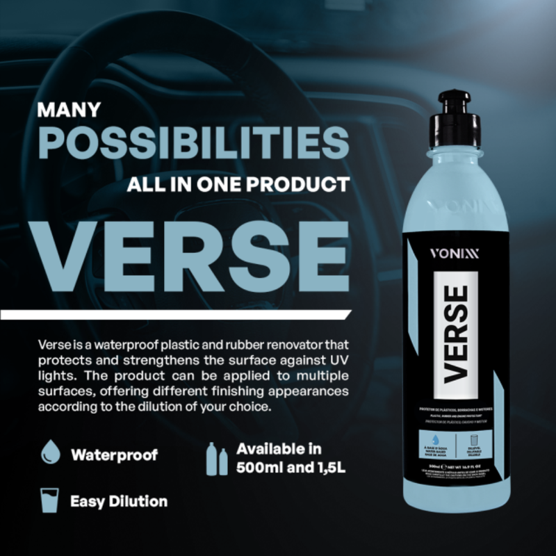 Verse Protetor de Plásticos 500mL VONIXX