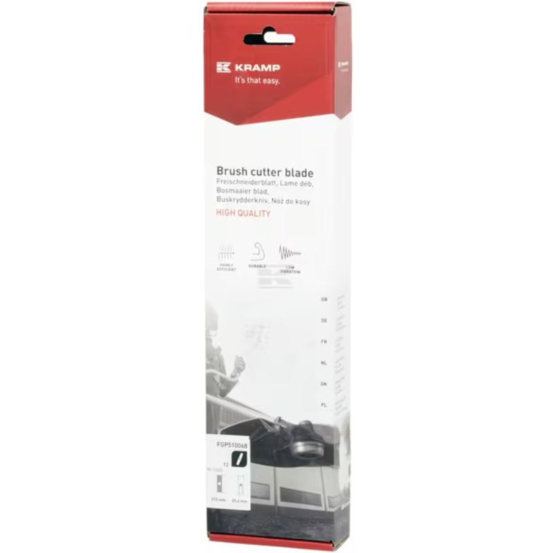 Lâmina mulching para roçadora 2 dentes, L:320, Ø20, 4-FGP510067