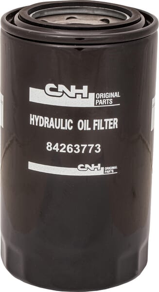 Filtro hidráulico CNH 84263773 — vista frontal