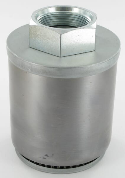 Filtro hidráulico Fendt H716860060210 com corpo metálico e ligação roscada