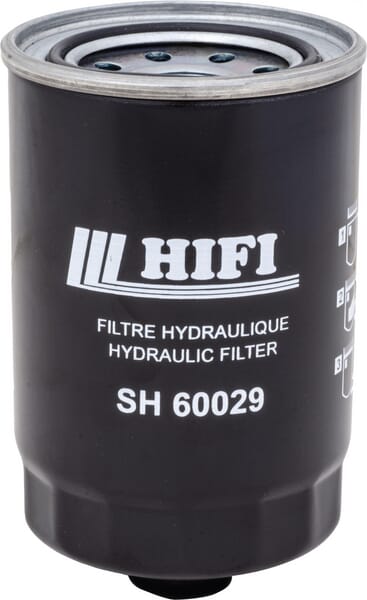 Filtro hidráulico HIFI FILTER SH 60029, vista do corpo e da ligação roscada