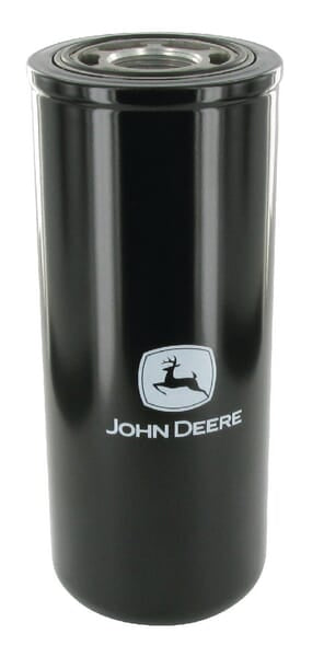 Filtro hidráulico John Deere AH128449 com corpo roscado e vedante superior