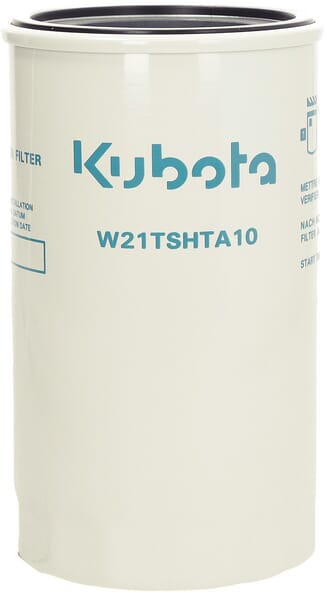 Filtro hidráulico de aspiração Kubota W21TSHTA10 — vista do corpo