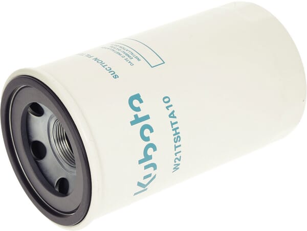 Filtro hidráulico de aspiração Kubota W21TSHTA10 — ligação roscada