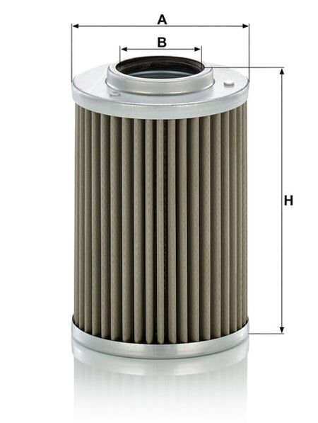 Filtro de transmissão MANN-FILTER H 710/1 x — desenho técnico de dimensões