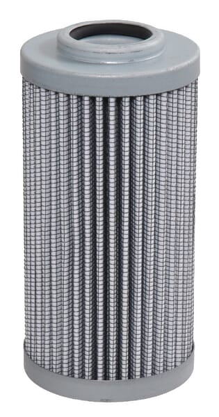 Filtro hidráulico de transmissão HIFI FILTER SH75210V, vista do elemento e das ligações