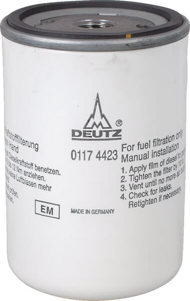 Filtro de combustível Deutz 1174423 roscado (M16x1,5)