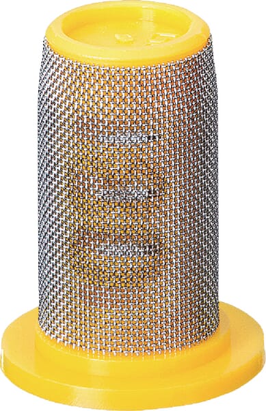 Filtro de bico 80 mesh de aço inoxidável amarelo TeeJet