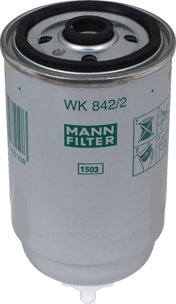 Filtro de combustível MANN-FILTER WK 842/2 (spin-on, M16x1,5)