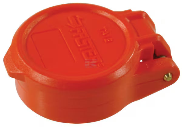 Tampa anti-pó automática 1/2" vermelho
