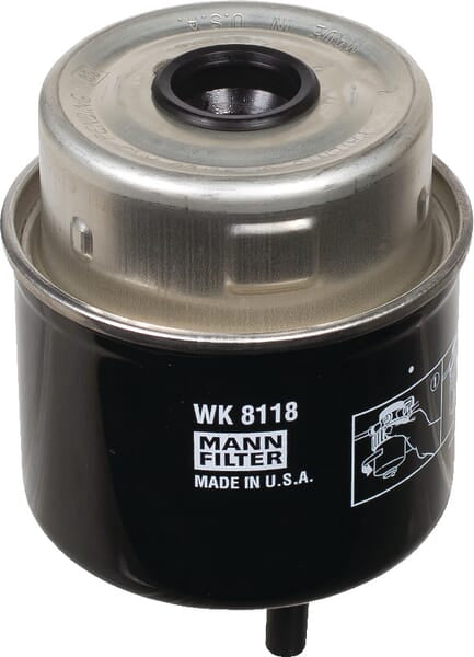 Filtro de combustível MANN-FILTER WK 8118 (cilíndrico, com separador de água)