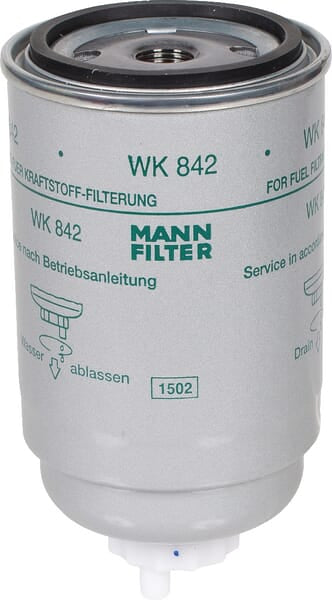 Filtro de combustível MANN-FILTER WK 842 (rosca M16x1,5)